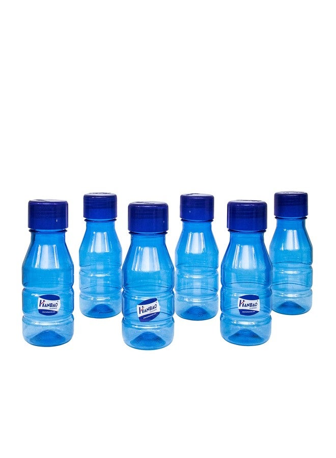 HANBAO SMALL PET WATER BOTTLE, 250ml (Pack of 6) Blue - Image 4